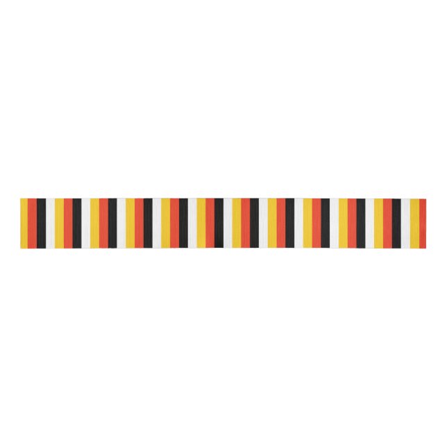 miccosukee flag indian ethnic native american usa  grosgrain ribbon (Front)