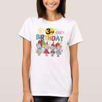 Mice 3rd Birthday T-shirts and Gifts