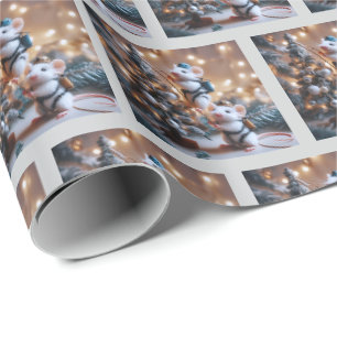 Mice' Christmas Wrapping Paper