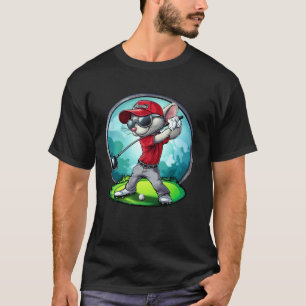 Mice Golfer Golf Mouse T-Shirt