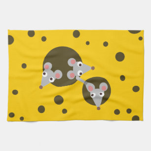 Mice in cheese tea towel