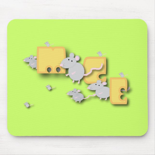 Mice! Mouse Pad (Front)