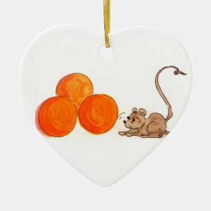 Mice n' Oranges Ornament