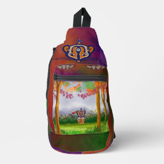 Mice of the Forest Print Cut Sew Bag