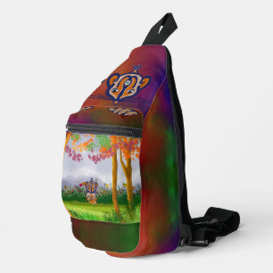 Mice of the Forest Print Cut Sew Bag