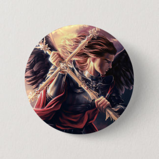 Michael 6 Cm Round Badge