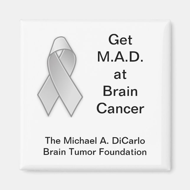 Michael A. DiCarlo Brain Tumour Foundation Magnet (Front)