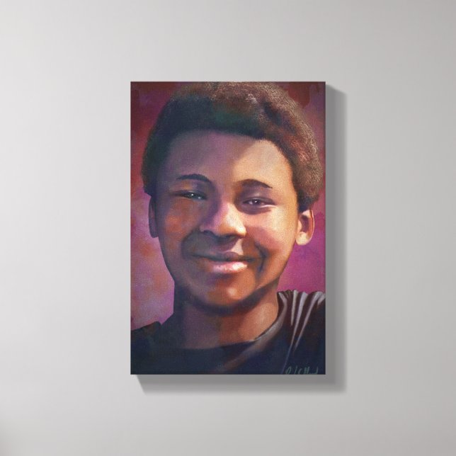 MICHAEL CANVAS PRINT (Front)