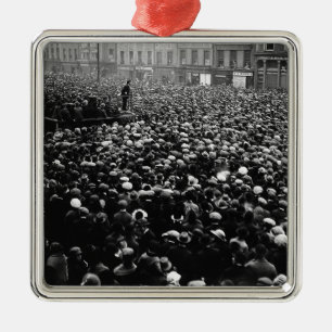 Michael Collins Free State Demonstration 1922 Metal Tree Decoration