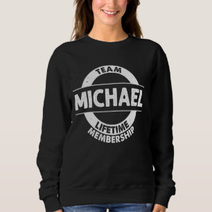 Michael Funny Surname Family Tree Birthday Reunio Sweatshirt