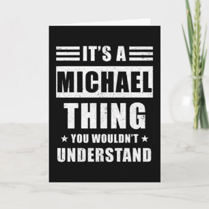 Michael Gift Card