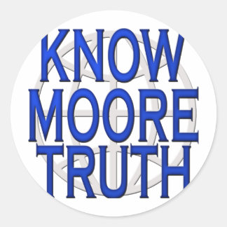 Michael Moore Knows! SiCKO Supporter Classic Round Sticker