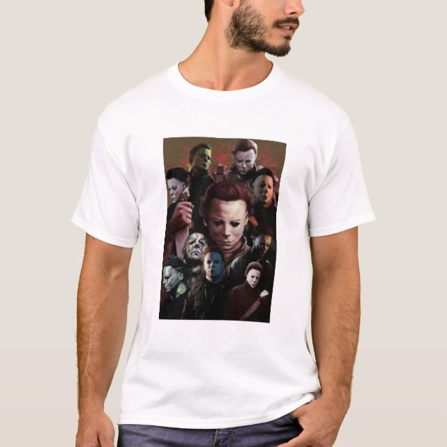 Michael myers halloween t shirt..Boos T-Shirt (Front)