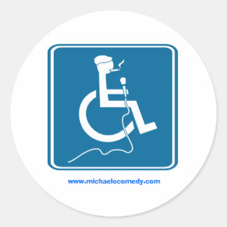 Michael O'Connell Logo Stickers Large