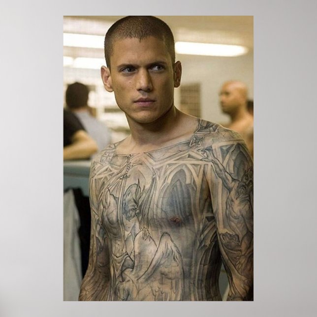 Michael Scofield  Prison Break Poster (Front)