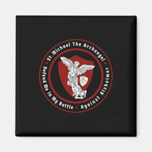 Michael The Archangel Help Me Against Alzheimerhei Magnet