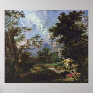 Michael Willmann - The Dream of Jacob Poster