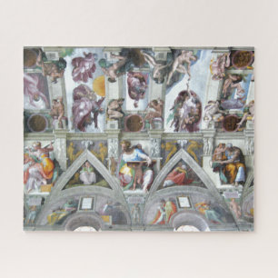 MICHAELANGELO'S SISTINE CHAPEL CEILING JIGSAW PUZZLE