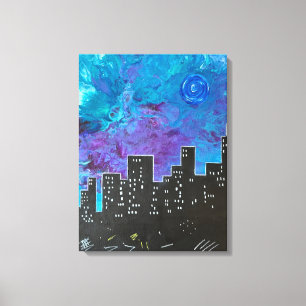 Michael's City Scape Canvas Print