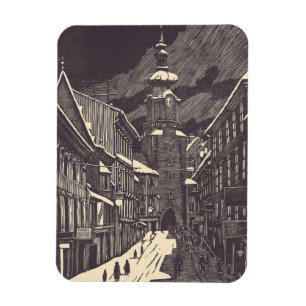 Michael's Gate in Bratislava, Slovakia Magnet