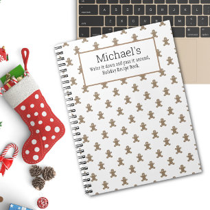 Michael's Gingerbread Holiday Recipe Notebook