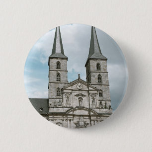 Michaelsberg Abbey in Bamberg 6 Cm Round Badge