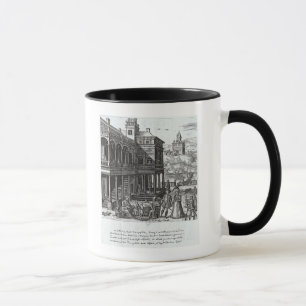 Michel de Nostradame  being consulted Mug