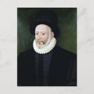 Michel Eyquem de Montaigne Postcard