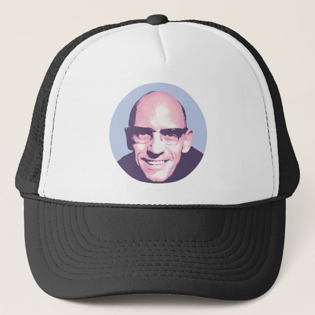 Michel Foucault Trucker Hat (Front)