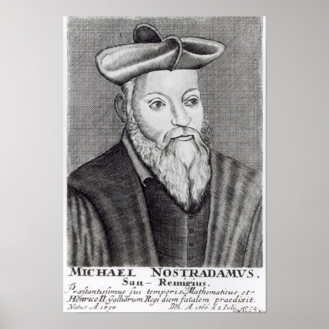 Michel Nostradamus Poster (Front)