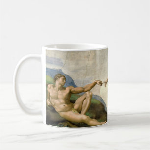 Michelangelo Creation of Adam Art Coffee Mug