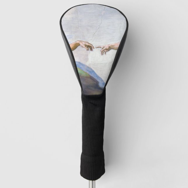 Michelangelo - Creation of Adam Isolated Golf Head Cover (Front)
