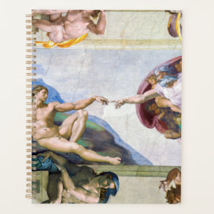 Michelangelo - Creation of Adam, Sistine Chapel's Planner