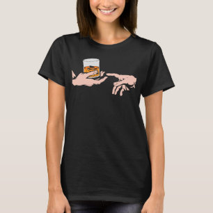 MichelAngelo Creation of whiskey brandy spirits Ad T-Shirt