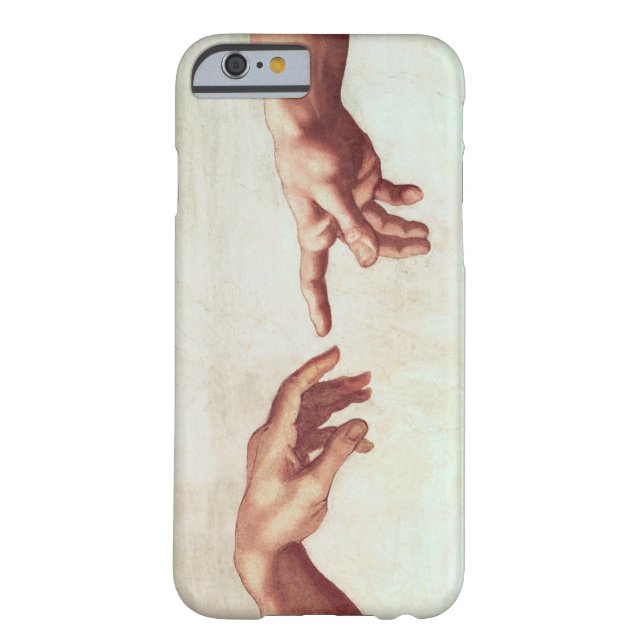 Michelangelo Hands Case-Mate iPhone Case (Back)