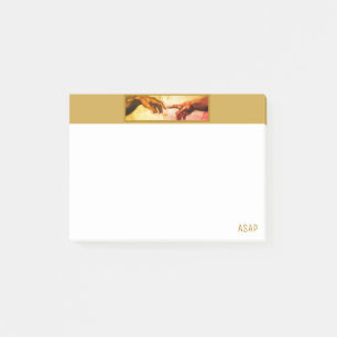 Michelangelo Hands Vintage Art ASAP Post-it Notes