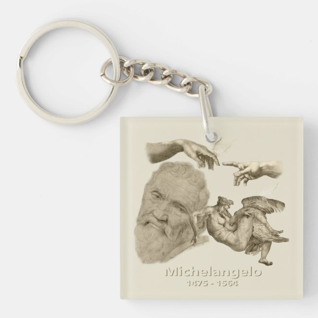 Michelangelo Key Ring (Front)