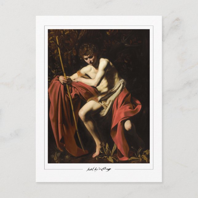 Michelangelo Merisi da Caravaggio #10 - Fine Art Postcard (Front)