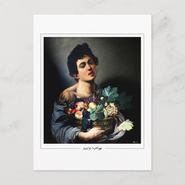 Michelangelo Merisi da Caravaggio #22 - Fine Art Postcard (Front)