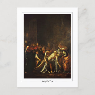 Michelangelo Merisi da Caravaggio #47 - Fine Art Postcard