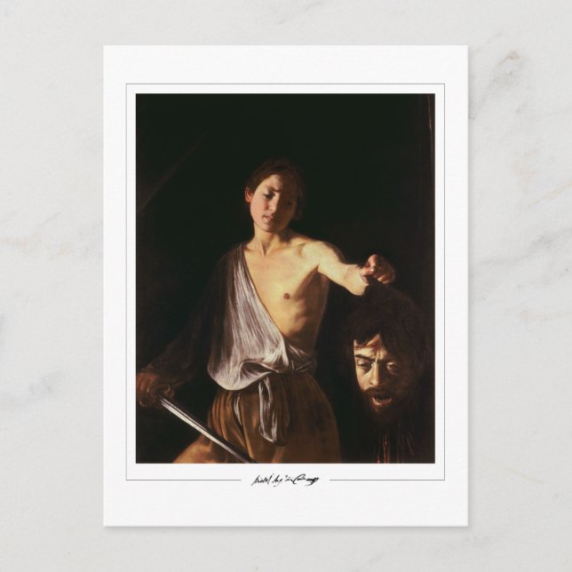 Michelangelo Merisi da Caravaggio #52 - Fine Art Postcard (Front)
