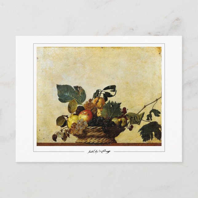 Michelangelo Merisi da Caravaggio #99 - Fine Art Postcard (Front)