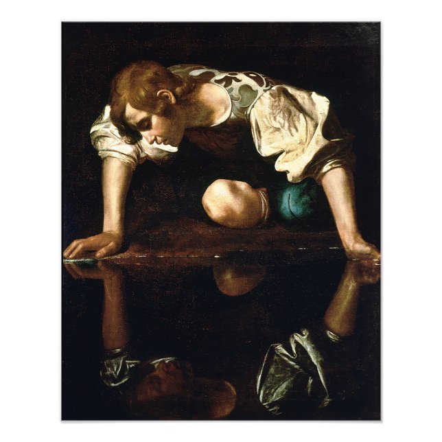 Michelangelo Merisi da Caravaggio "Narcissus" Photo Print (Front)