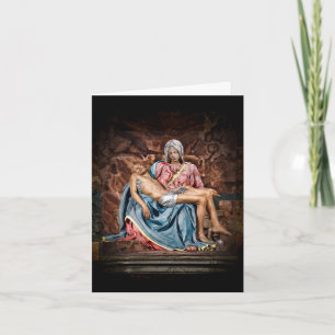 MICHELANGELO PIETA CARD