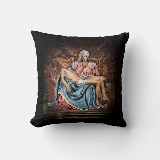 MICHELANGELO PIETA  CUSHION (Front)