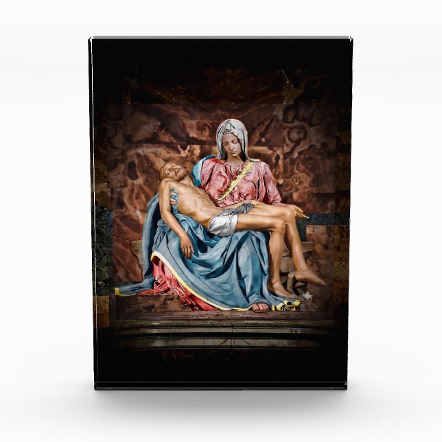 MICHELANGELO PIETA  PHOTO BLOCK (Front)