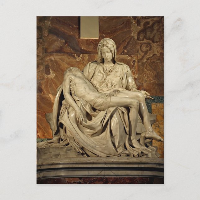 Michelangelo- Pieta Postcard (Front)