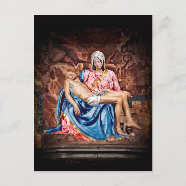 MICHELANGELO PIETA postcard (Front)
