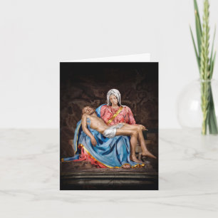MICHELANGELO PIETA' THE LAMB OF GOD xdkbg Card