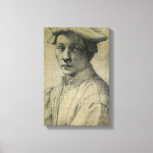 Michelangelo Portrait of Andrea Quaratesi   Canvas Print